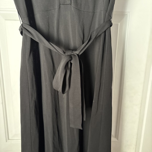 NWT Massimo Dutti Women's XS X-small 0/2 Kadin Button Up Shirt Dress Black - Picture 7 of 10